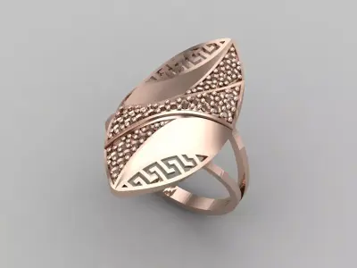 Women Ring STL Womens Ring 3d models 3D print model 3D print model 5