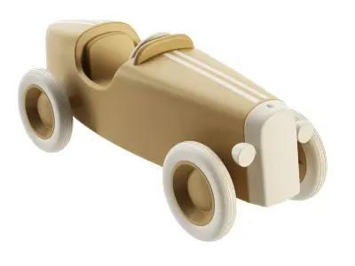 Grand Prix Racing Car Toy by Ooh Noo 3D model