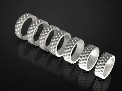 Wedding Ring 3D print model