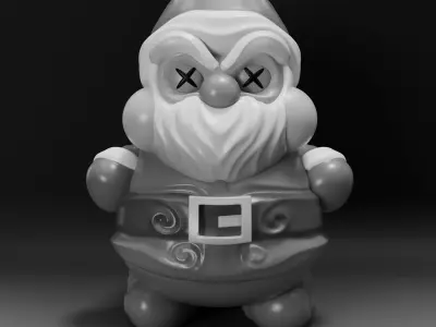 Santa - Santa Claus 3D Print Model 3D print model