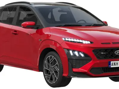 Hyundai Kona N-Line 2022 3D model