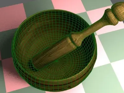 Singing Bowl 3D model
