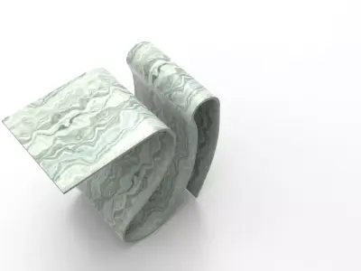 Noguh Table Low-poly 3D model