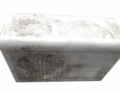 Air conditioner outdoor 7b 3D model