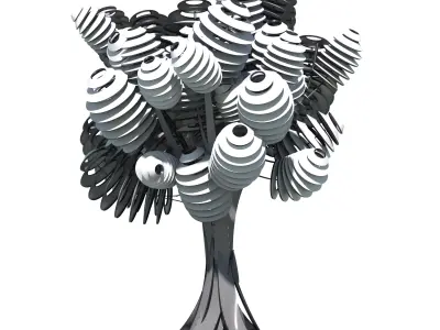 Cartoon tee S1Av2 3D model