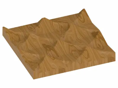 Decorative panel STL 3D model 49