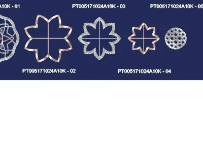 diamond pendant jewelry 3D print model