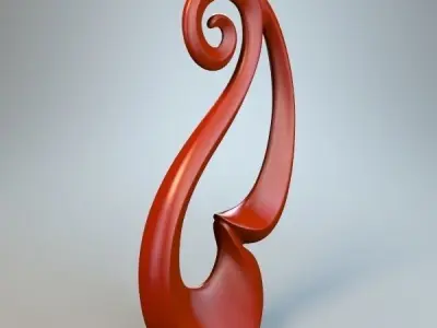 Abstract Figure 3D model 7