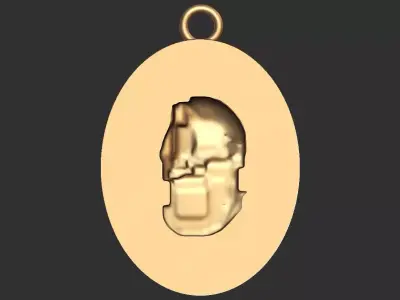 Jesus pendent 3D model