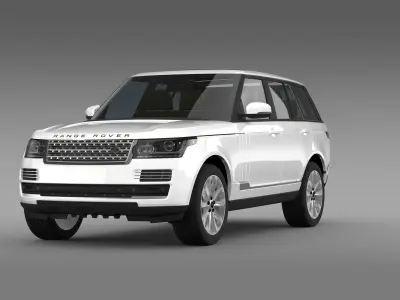 Range Rover Vogue TDV6 L405 3D model