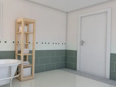 Bathroom 47 3D model