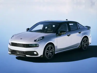 Lynk And Co 03 Plus 2021 Low-poly 3D model