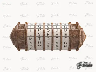 Cryprex Rusty Low-poly 3D model