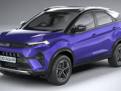 Tata Nexon 2024 3D model