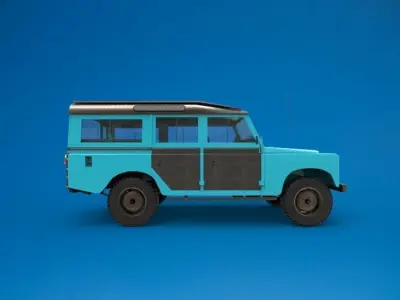 LR Classic Car 3D model