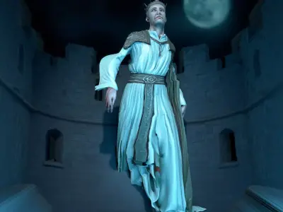 Majestic Regal Attire model pack Low-poly 3D model