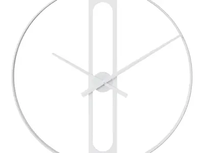 Golden Elegance wall clock 3D model
