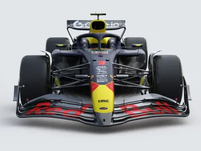 F1 Redbull RB21 season 2025 3D model