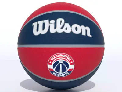 Wilson Washington Wizards Basketball  3D model
