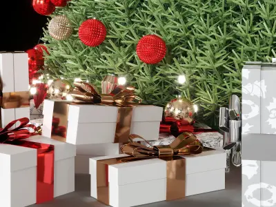 Christmas Tree 3D model 20