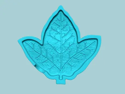 Montpellier Maple Leaf - Molding Artificial EVA Craft 3D print model