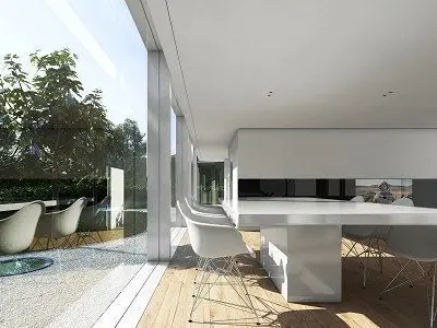 LUGANO HOUSE sketchup 3D model