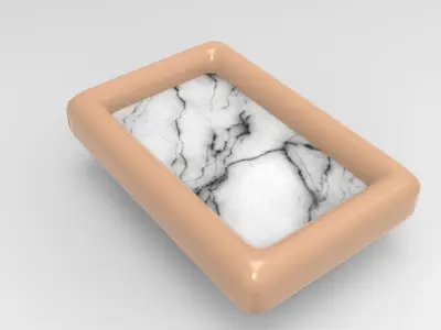Cupi Coffee Table Low-poly 3D model