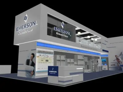 20 Exhibition Booth 3D model 3D model
