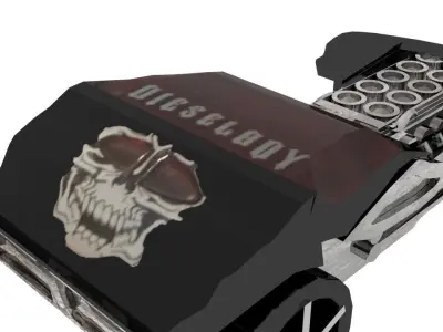 Dieselboy Car 3D model