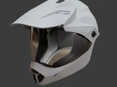 Motorcycle Helmet Bell MX9 3D model