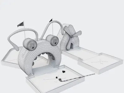 Mini Golf 3D model