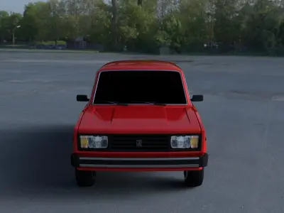Lada Nova HDRI 3D model