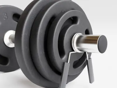 Gym Dumbbell 001 3D model
