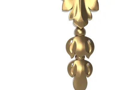 decorative pattern ready for 3D printing 3D model 41