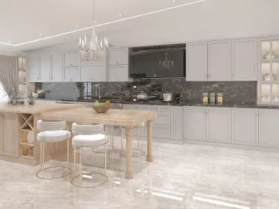 kitchen design 3D model