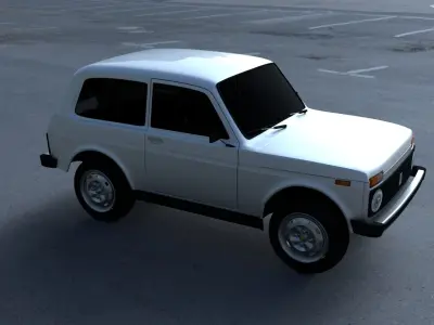 Lada Niva HDRI 3D model