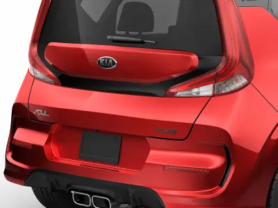 Kia Soul 2020 GT-line 3D model