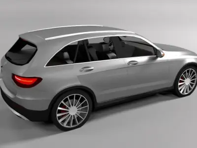 MERCEDES GLC 2016 LOWPOLY Low-poly 3D model