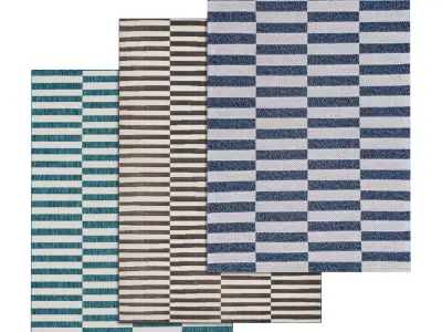 Rug Set 1782 3D model