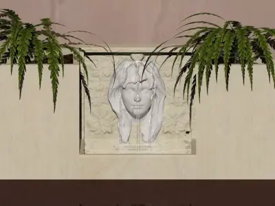 Indoor Water Feature 3D print model