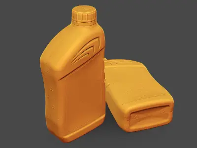 Transmission Fluid Bottle 3D model