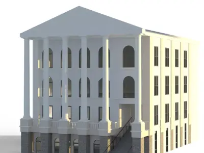Classic Building 3D model