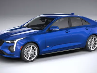 Cadillac CT4-V CG 2020 3D model