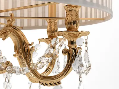 Table lamp Zanaboni 3D model