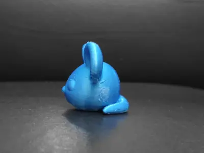 Round Mouse 3D print model