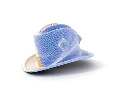 Elegant Vintage Hat with Decorative Accents Model Pack Low-poly 3D model