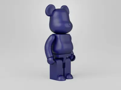 Bearbrick 3D Print Static 3D print model