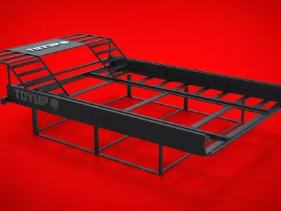 Toyup Sled Deck Low-poly 3D model