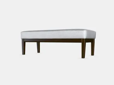 EKENASET Bench Low-poly 3D model