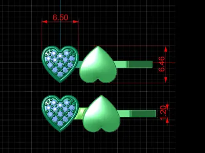 Bracelet and necklace 5414 3D print model